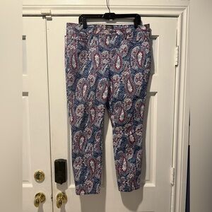 Blue Paisley Chicos Women's Jeans